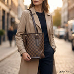 Louis Vuitton Marais Damier Shoulder Bag Canvas Brown — view 2