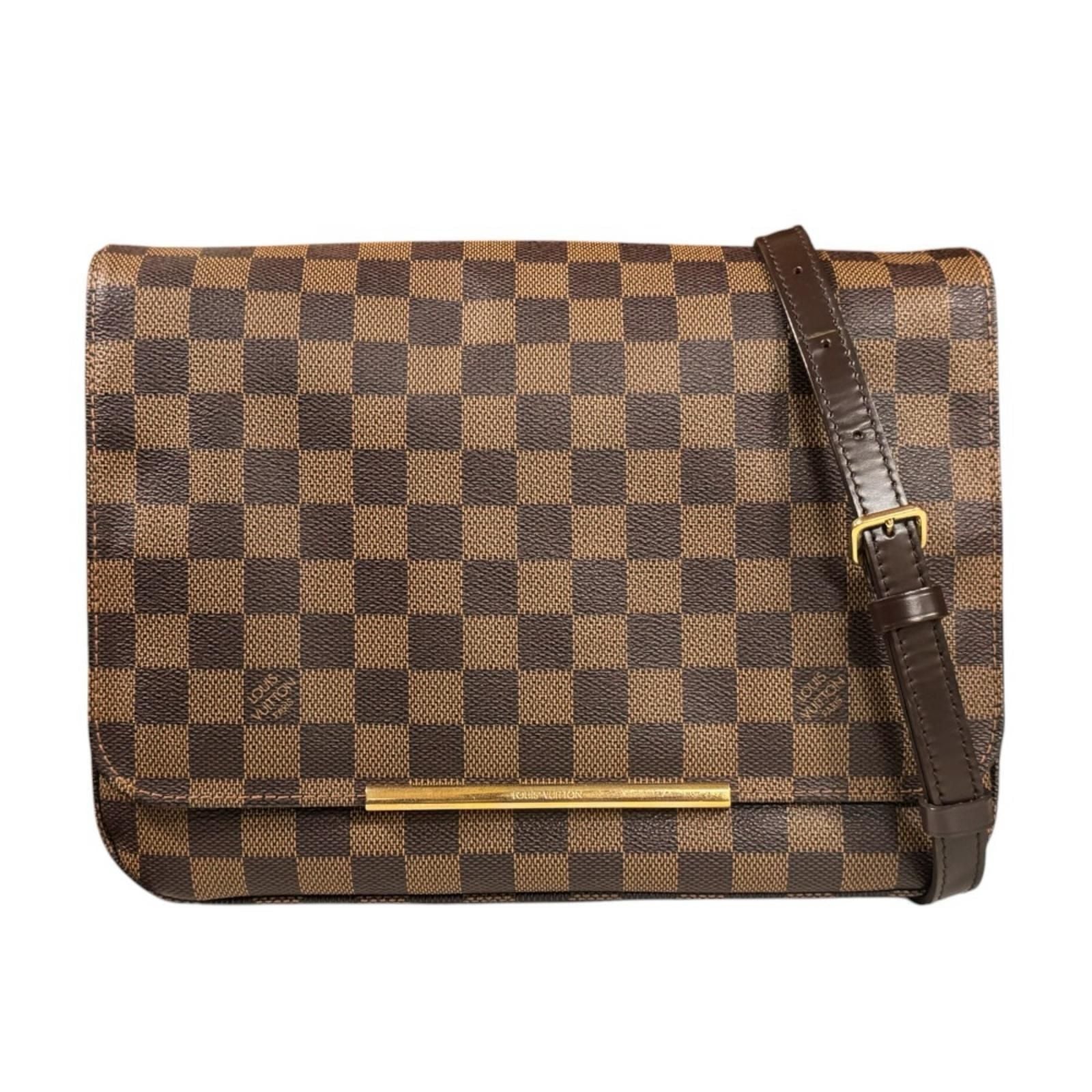 Louis Vuitton Hoxton GM Damier Shoulder Bag Canvas Brown
