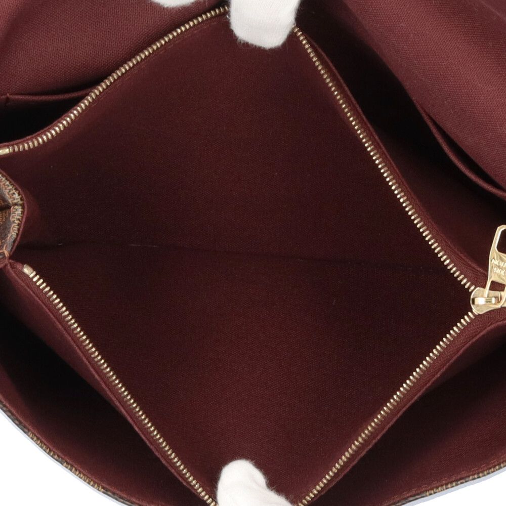 Louis Vuitton Hoxton GM Damier Shoulder Bag Canvas Brown — view 7