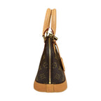 Louis Vuitton Alma BB Monogram Shoulder Bag Canvas Brown — view 4