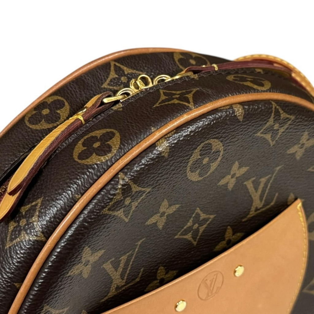 Louis Vuitton Boite Chapeau Speule MM LV Monogram Shoulder Bag Canvas Brown — view 9