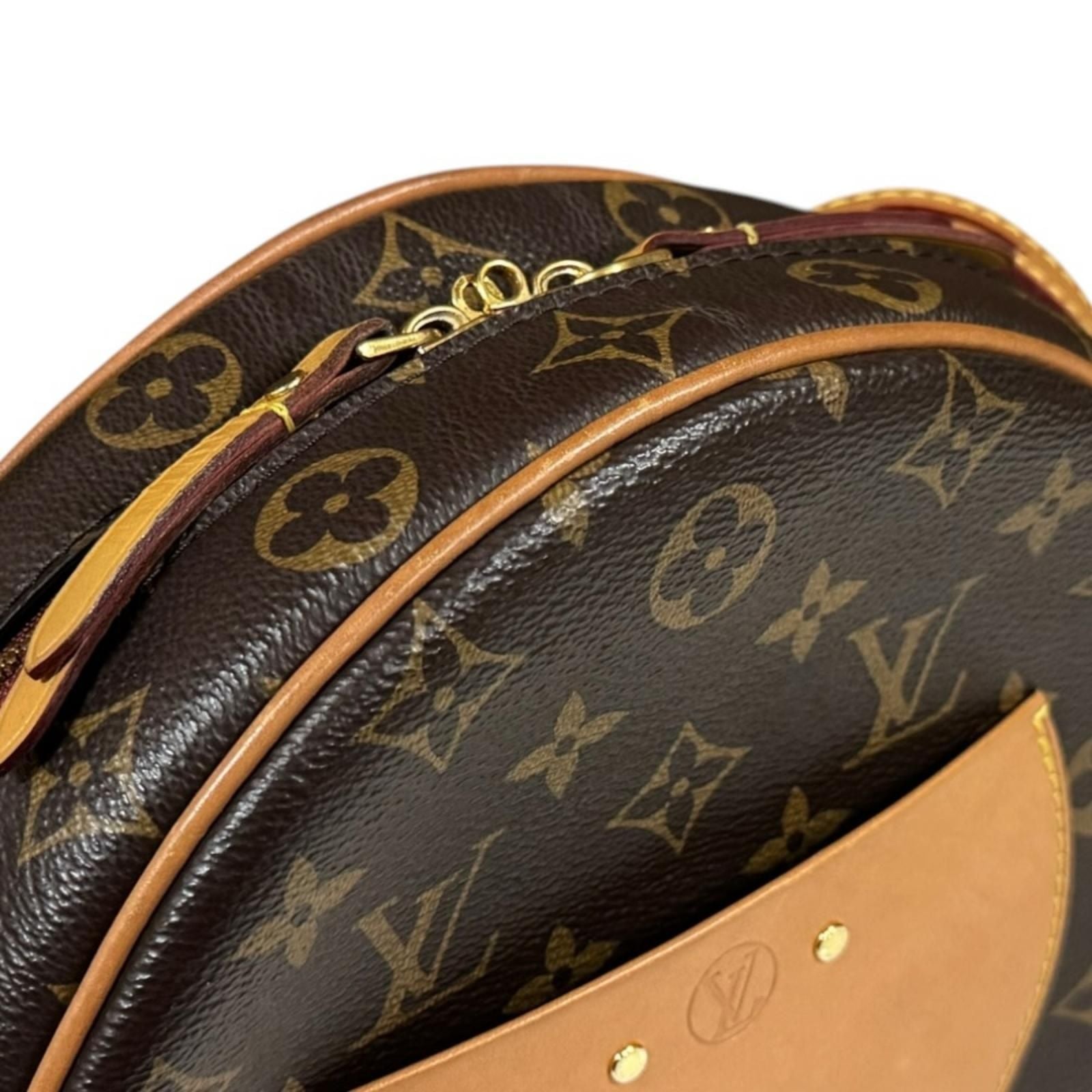 Louis Vuitton Boite Chapeau Speule MM LV Monogram Shoulder Bag Canvas Brown — view 9