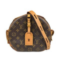 Louis Vuitton Boite Chapeau Speule MM LV Monogram Shoulder Bag Canvas Brown