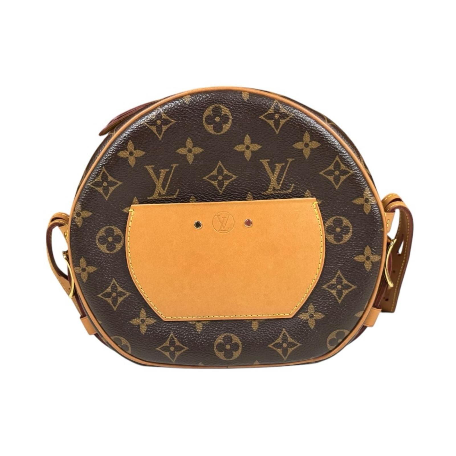 Louis Vuitton Boite Chapeau Speule MM LV Monogram Shoulder Bag Canvas Brown — view 3