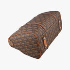 Dior Romantic Trotter Bow Brown Multicolor Canvas Leather Handbag — view 7