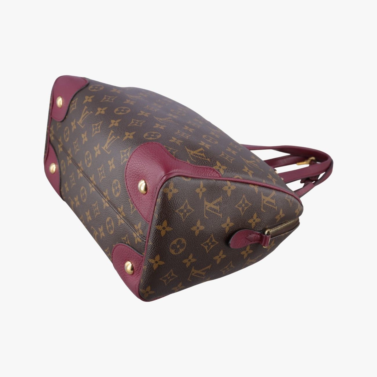Louis Vuitton Retiro PM Monogram Brown Aurore Canvas Calf Leather Shoulder — view 6