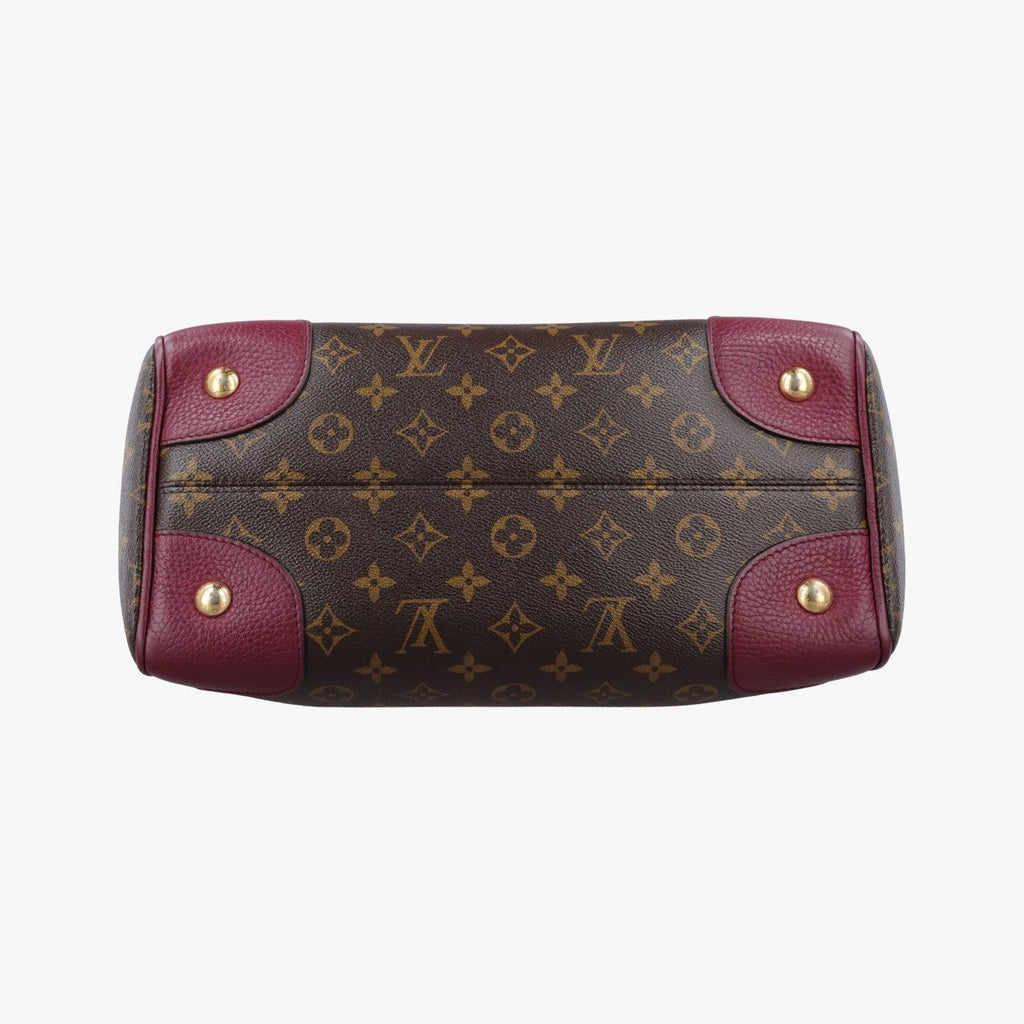Louis Vuitton Retiro PM Monogram Brown Aurore Canvas Calf Leather Shoulder — view 3