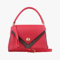Louis Vuitton Double Ruby Monogram Canvas Calf Leather Shoulder