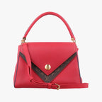 Louis Vuitton Double Ruby Monogram Canvas Calf Leather Shoulder