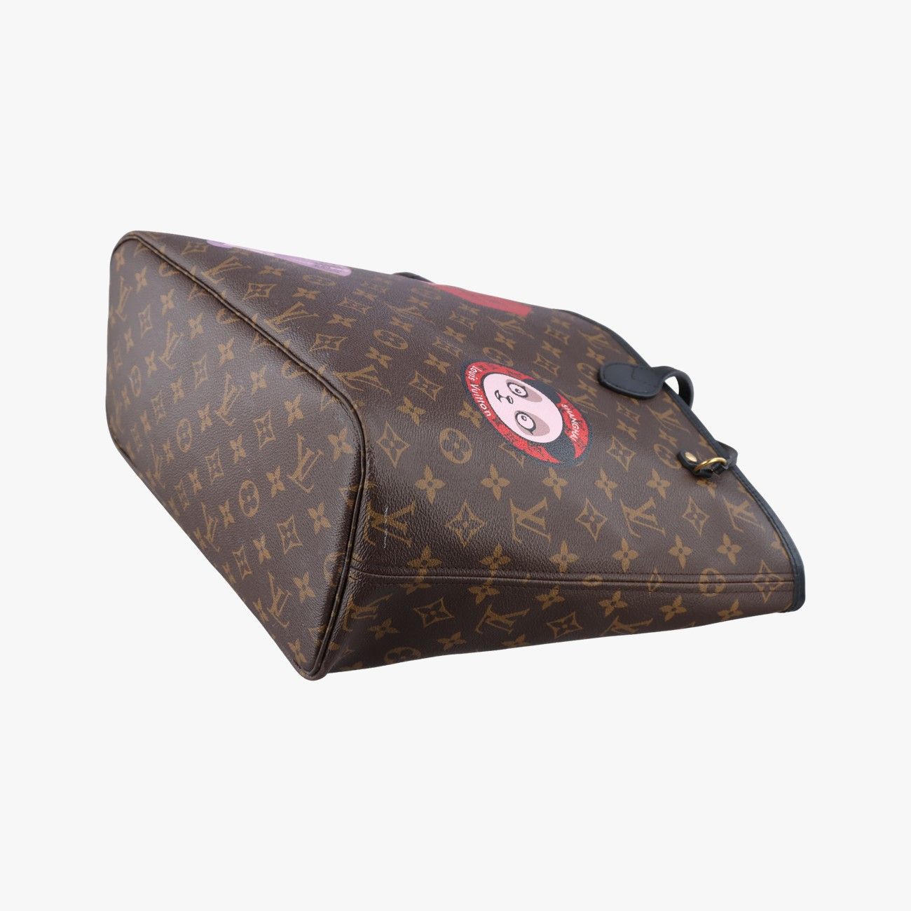 Louis Vuitton World Tour Neverfull MM Monogram Brown Canvas — view 4