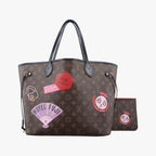 Louis Vuitton World Tour Neverfull MM Monogram Brown Canvas