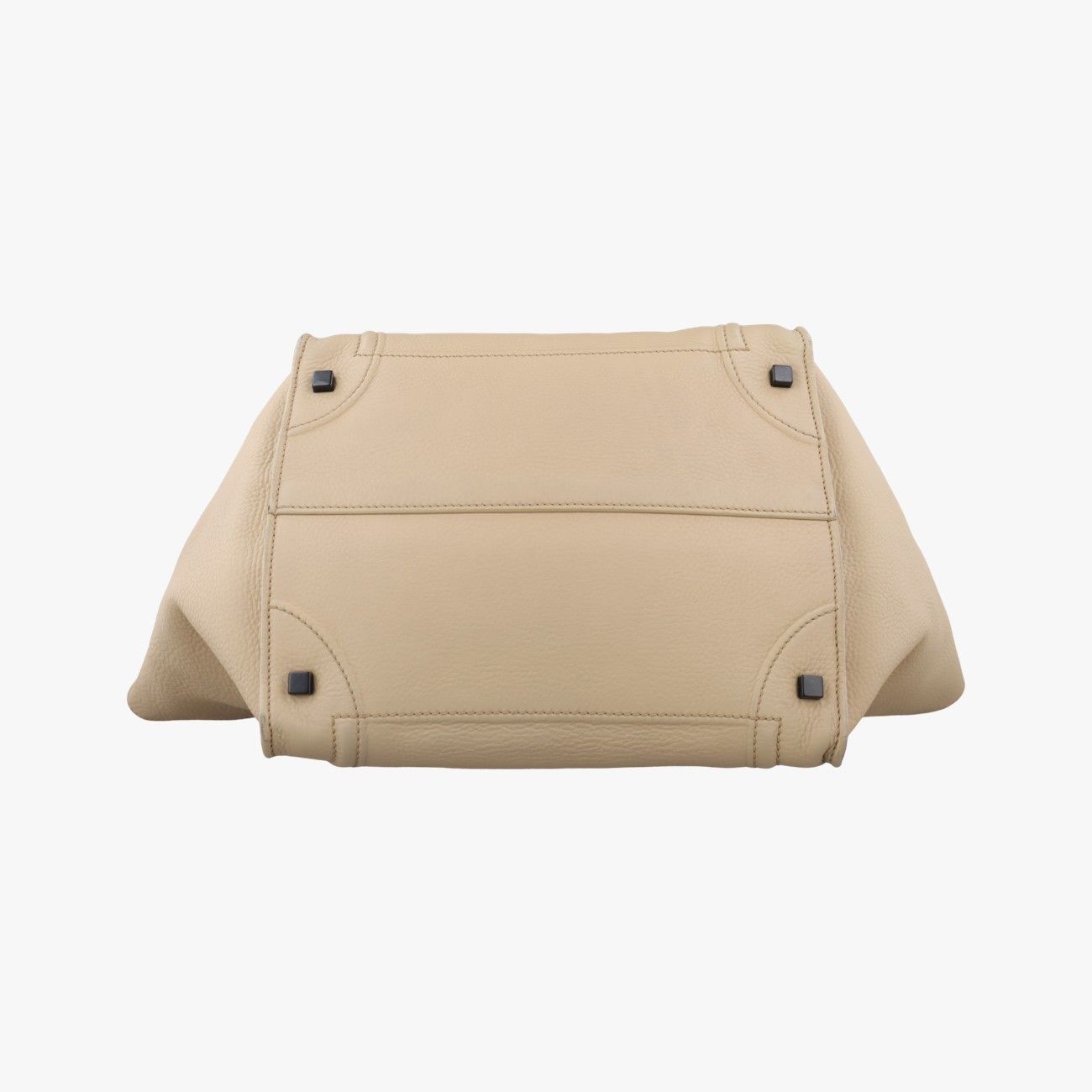 Celine Luggage Small Square Phantom Beige Leather — view 3