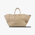 Celine Luggage Small Square Phantom Beige Leather — view 2