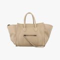 Celine Luggage Small Square Phantom Beige Leather