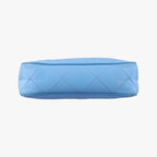 Prada Re Edition Re-Nylon Periwimble Blue Nylon Saffiano Leather Shoulder — view 3