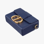 Dior 30 Montaigne Navy Leather Shoulder — view 4
