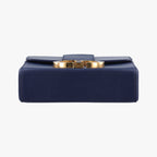 Dior 30 Montaigne Navy Leather Shoulder — view 3