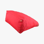 Prada Triangle Logo Red Nylon 58 C Shoulder — view 4