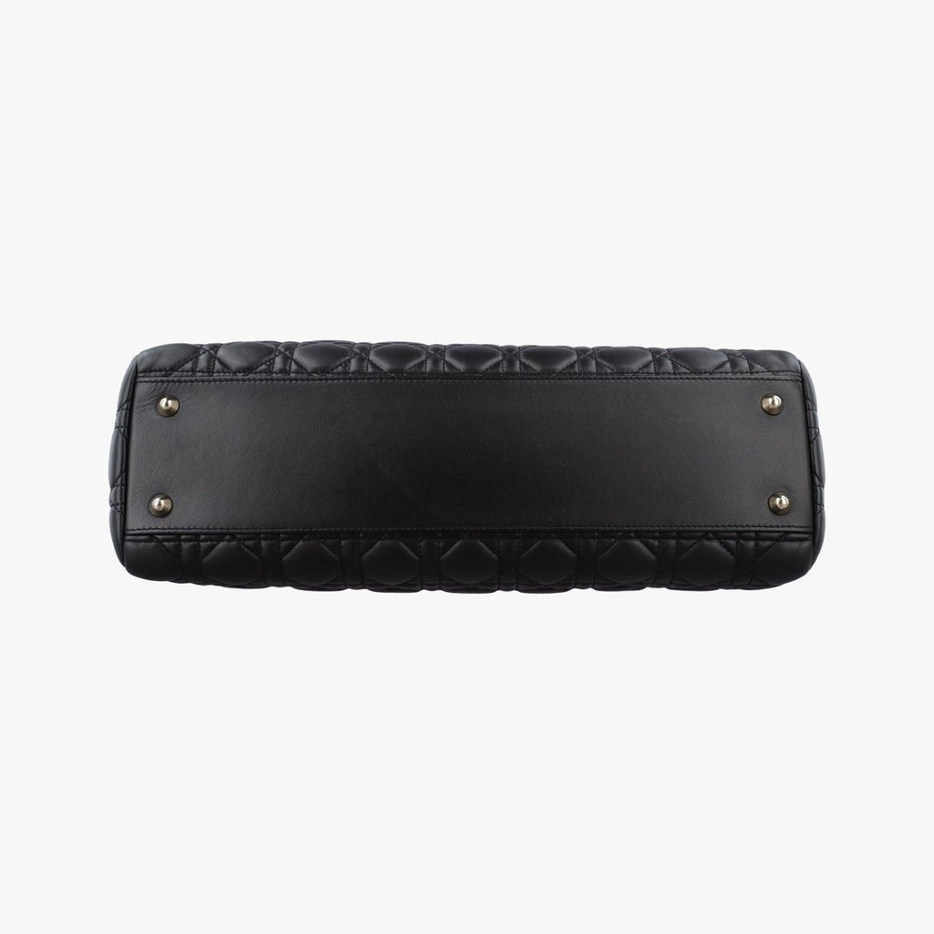 Dior Soft Black Lambskin Shoulder — view 3