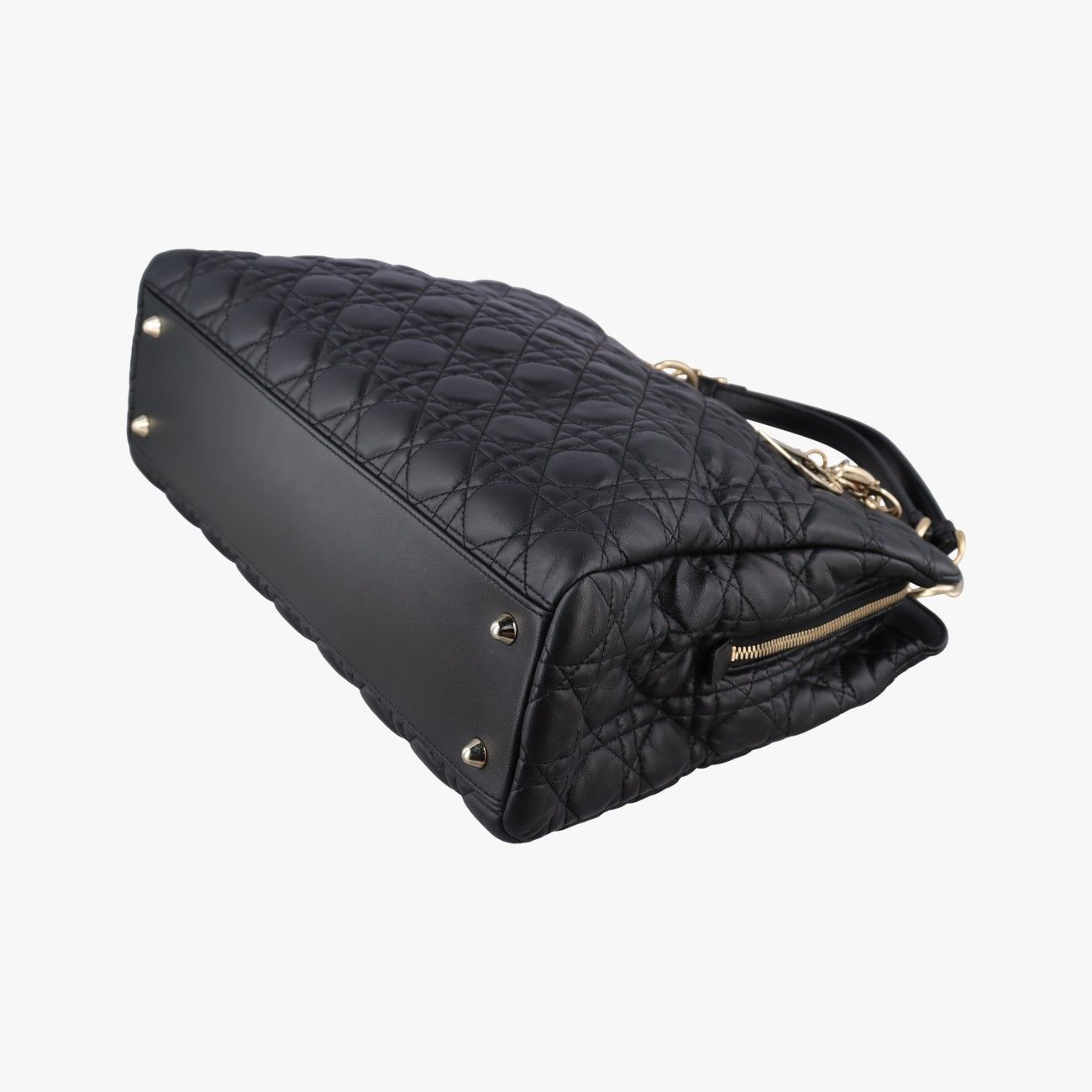 Dior Soft Black Lambskin Shoulder — view 4