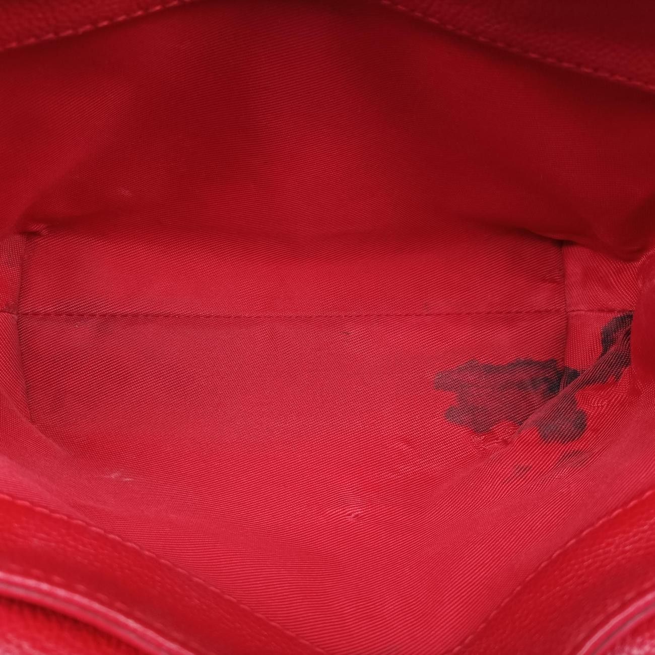 Louis Vuitton Lockme II BB Ruby Leather Shoulder — view 9