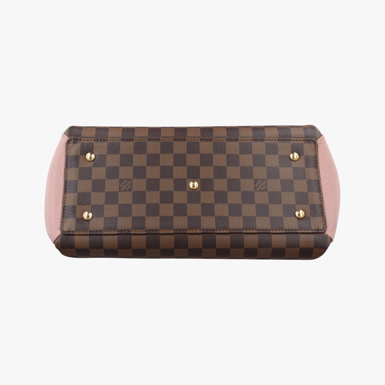 Louis Vuitton Normandy Ebene Magnolia Damier Canvas Taurillon Leather Shoulder — view 3
