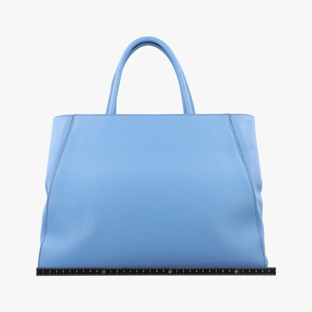 Fendi Toujour Blue Leather Shoulder — view 2