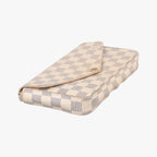 Louis Vuitton Pochette Felicie Azur Damier Canvas Shoulder — view 5