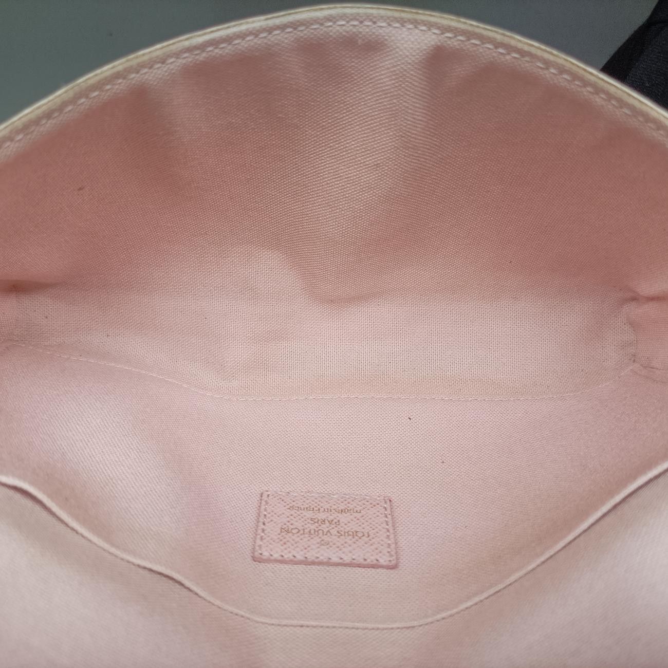 Louis Vuitton Pochette Felicie Azur Damier Canvas Shoulder — view 9
