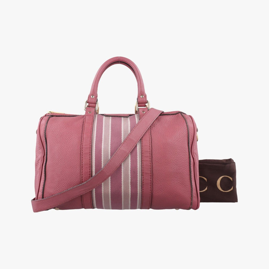 Gucci Sherry Line Pink Leather Shoulder