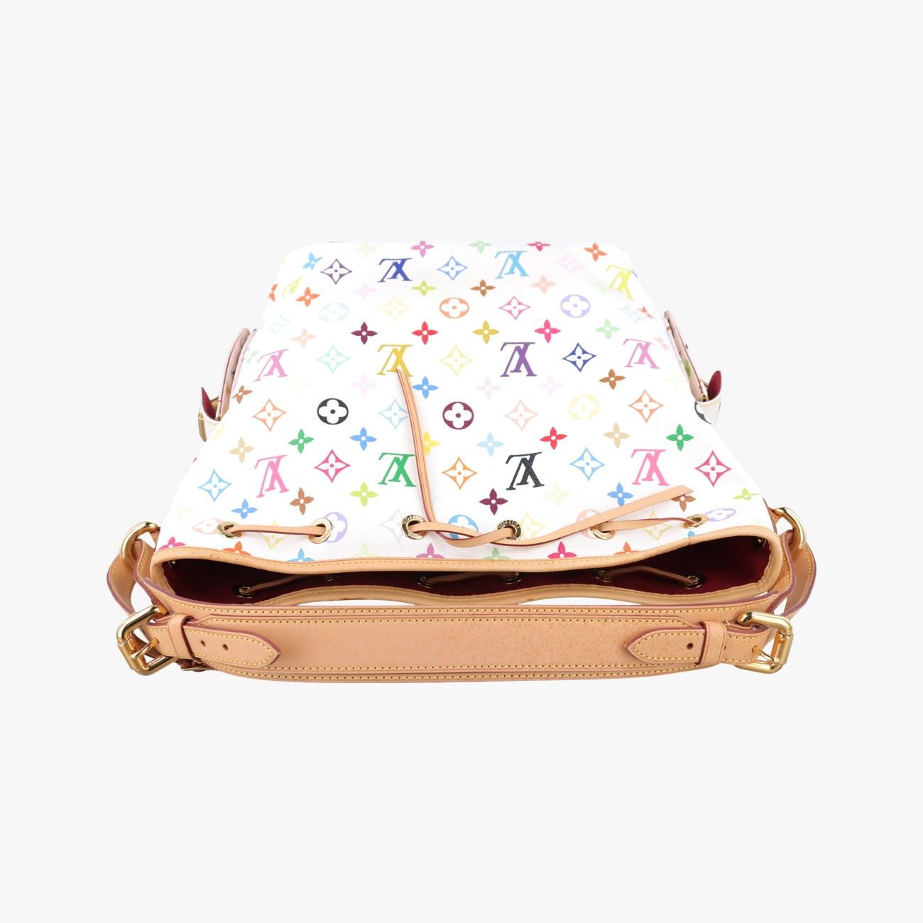 Louis Vuitton Petit Noe Blanc Monogram Multicolor — view 8