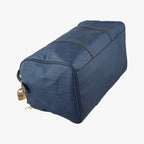 Fendi Zucchino Blue Canvas Handbag — view 5