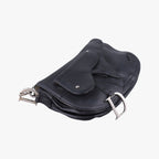 Dior Saddle Bag Black Leather — view 5