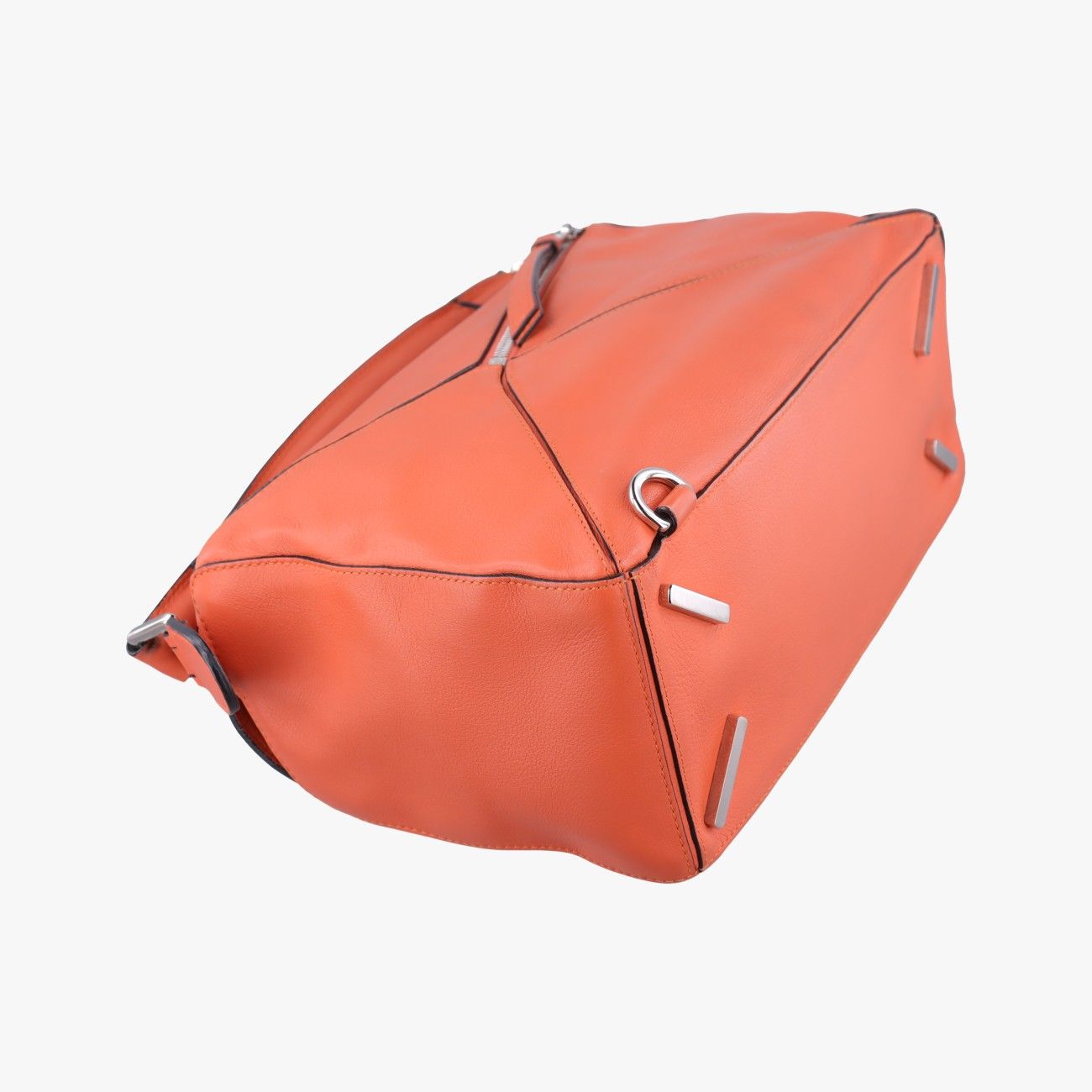 Loewe Puzzle Bag Orange Leather — view 7