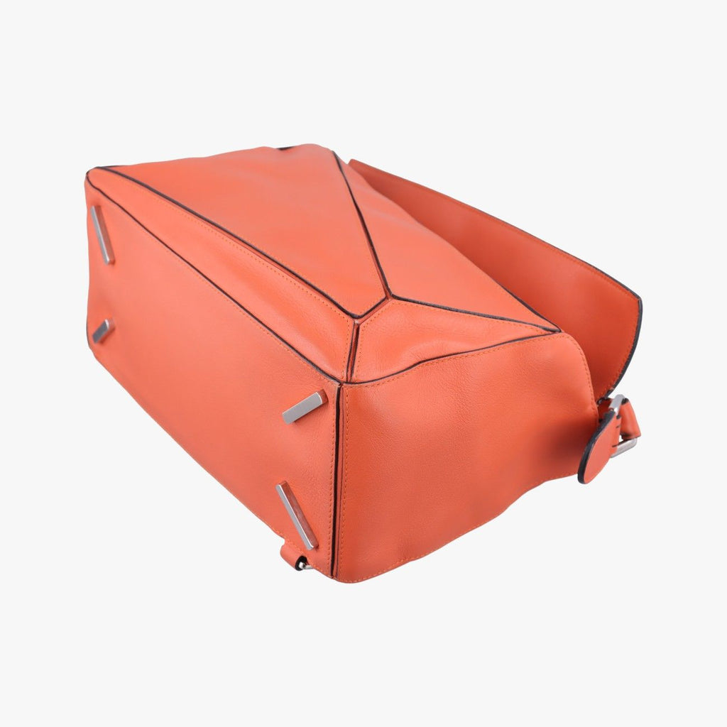 Loewe Puzzle Bag Orange Leather — view 4