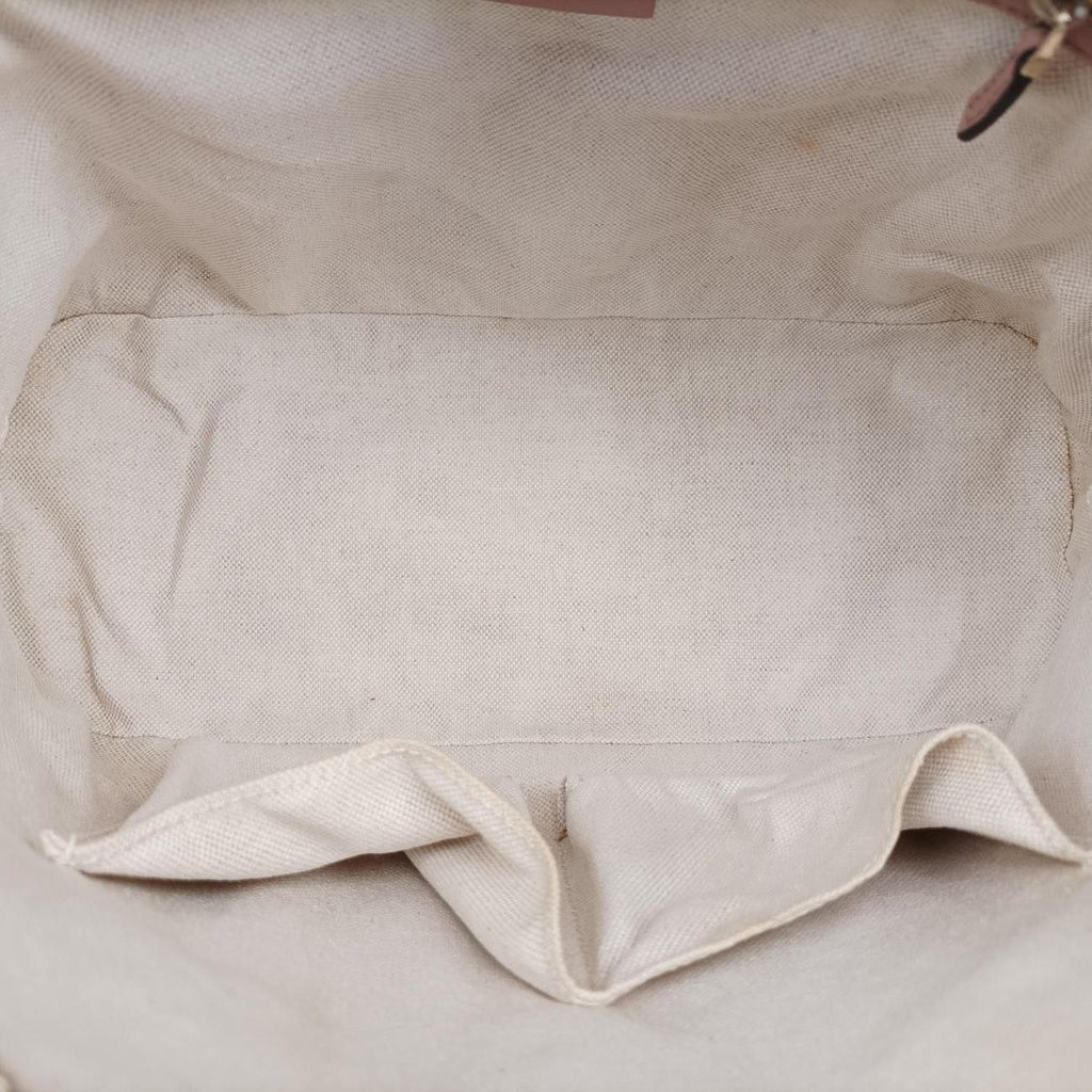 Gucci Micro Guccissima Beige Patent Shoulder — view 9