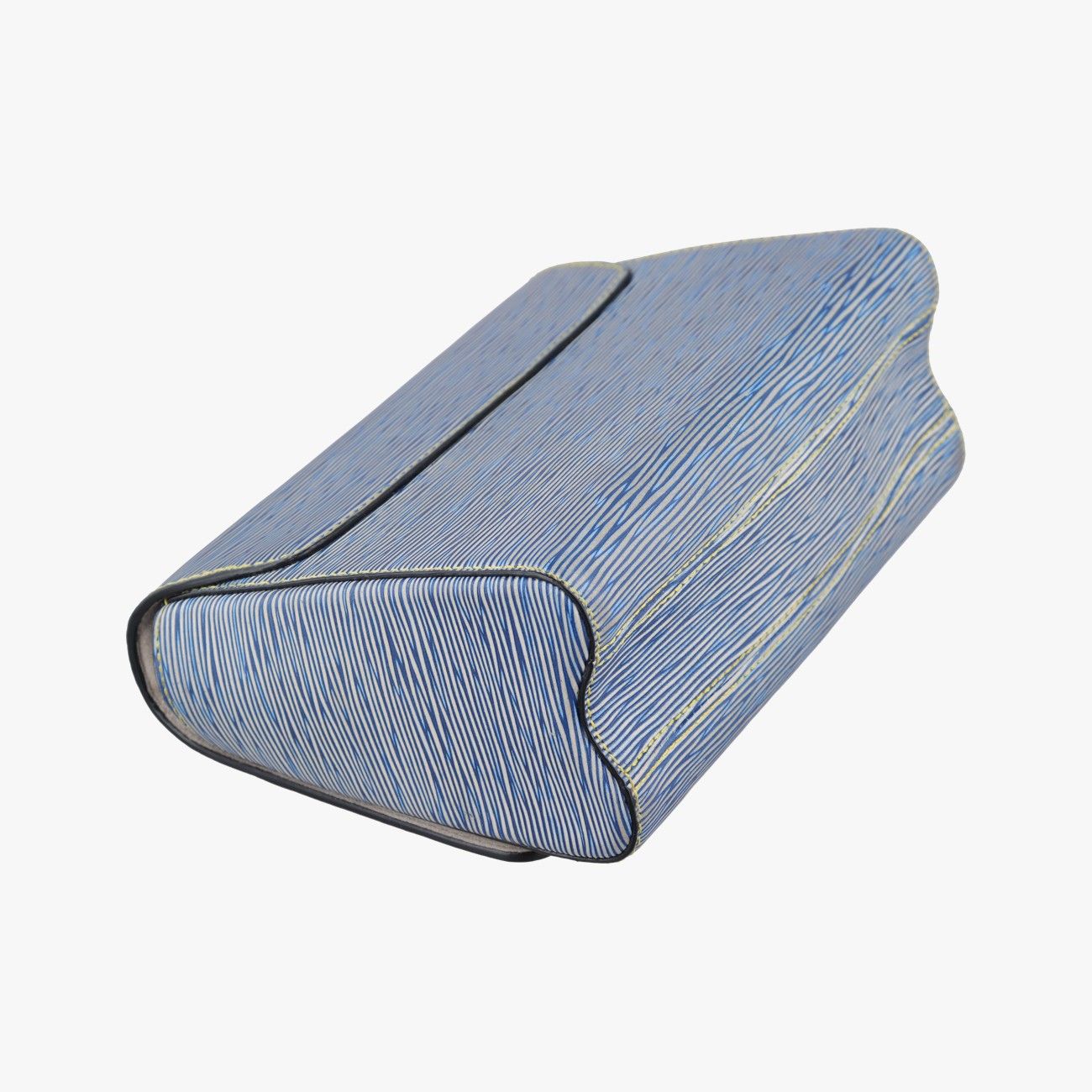 Louis Vuitton Twist Denim Blue Epi Shoulder — view 7