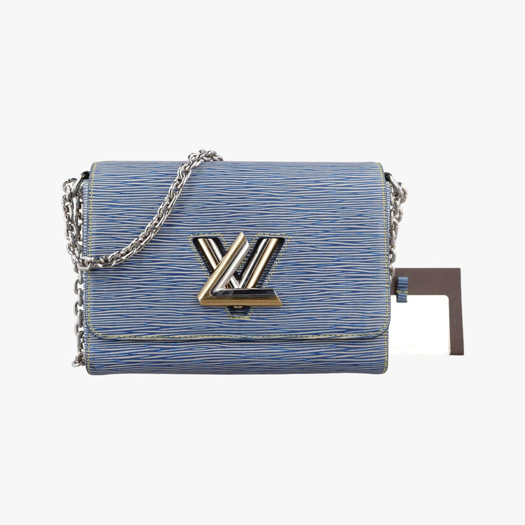Louis Vuitton Twist Denim Blue Epi Shoulder