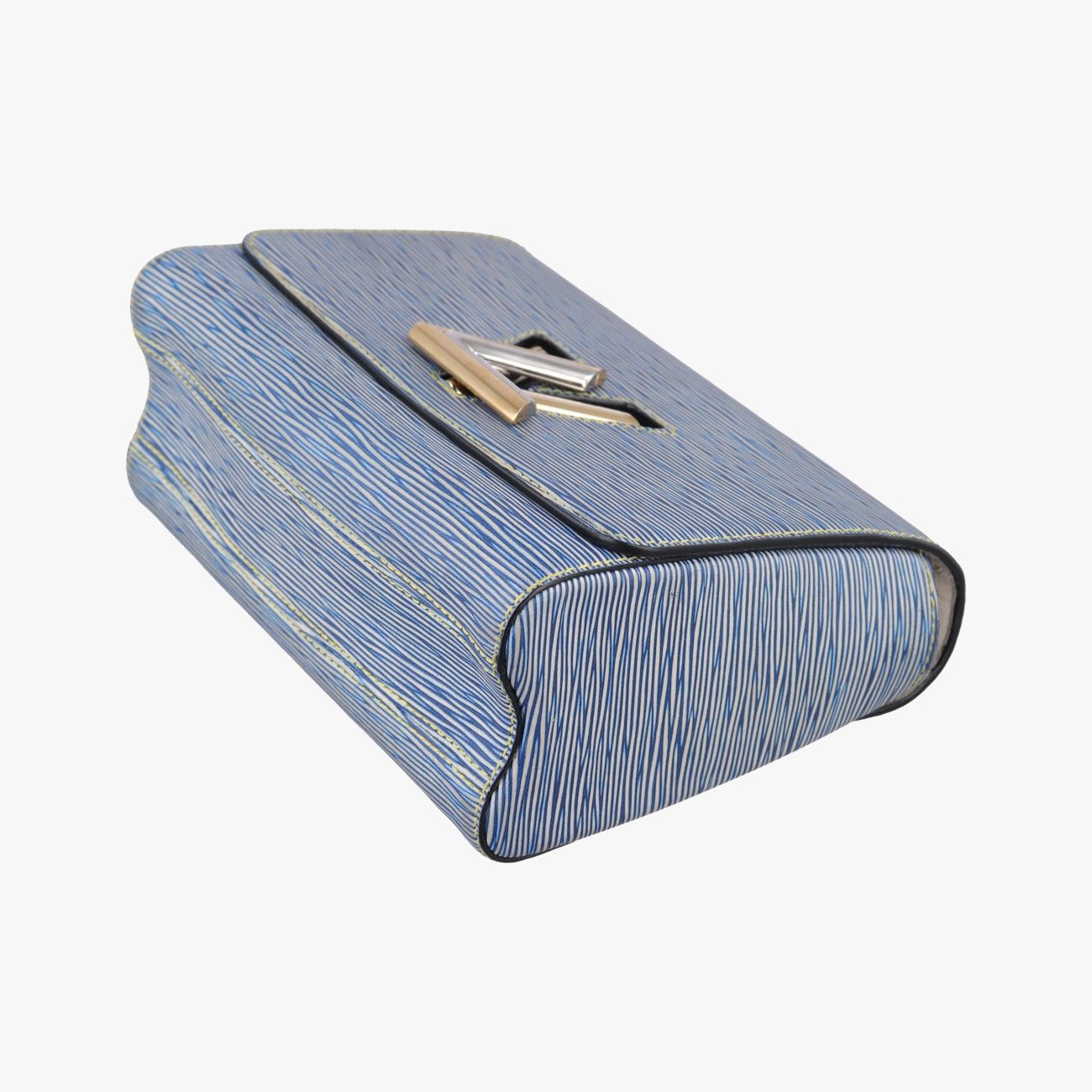 Louis Vuitton Twist Denim Blue Epi Shoulder — view 4