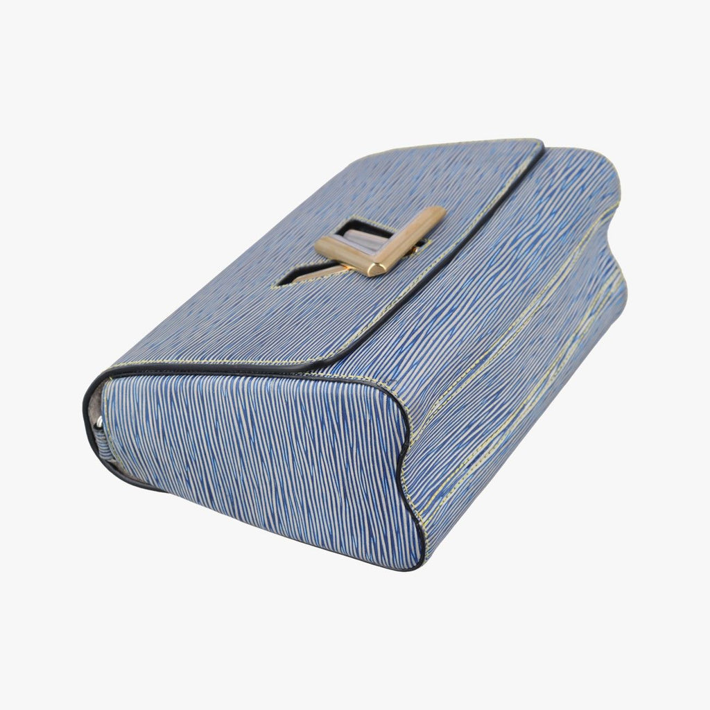 Louis Vuitton Twist Denim Blue Epi Shoulder — view 5