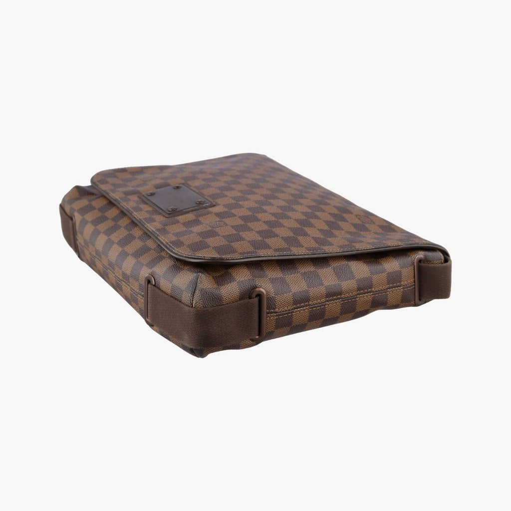 Louis Vuitton Brooklyn MM Ebene Damier Canvas Tote — view 4