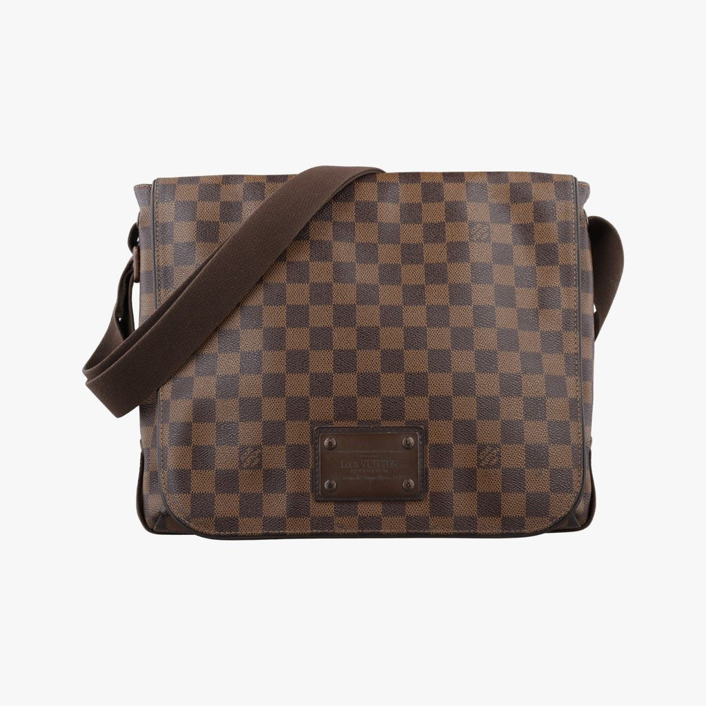 Louis Vuitton Brooklyn MM Ebene Damier Canvas Tote