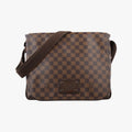 Louis Vuitton Brooklyn MM Ebene Damier Canvas Tote