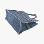 Dior Book Tote Navy Denim — view 4