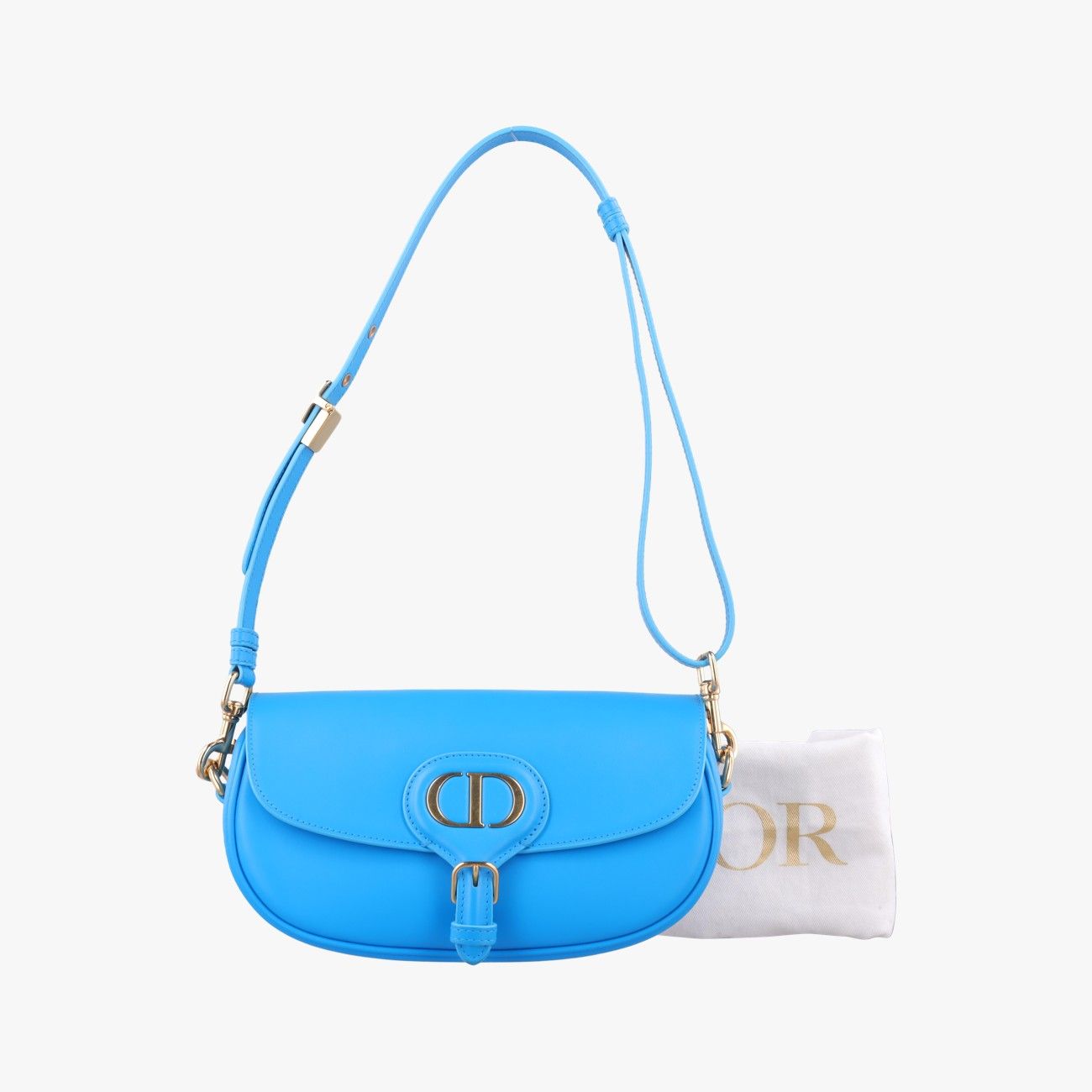 Dior Bobbi Blue Leather Shoulder