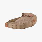 Dior Street Chic Beige Camel Canvas Leather Shoulder — view 5