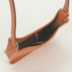 Hermes Vespa TPM Shoulder Bag Epsom Orange Silver Veau — view 9
