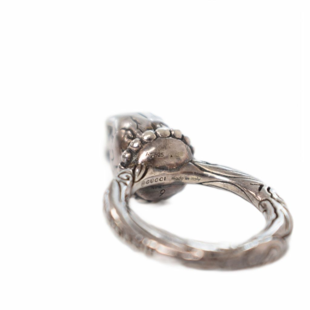 Gucci Anga Forest Eagle Ring 925 Silver — view 6