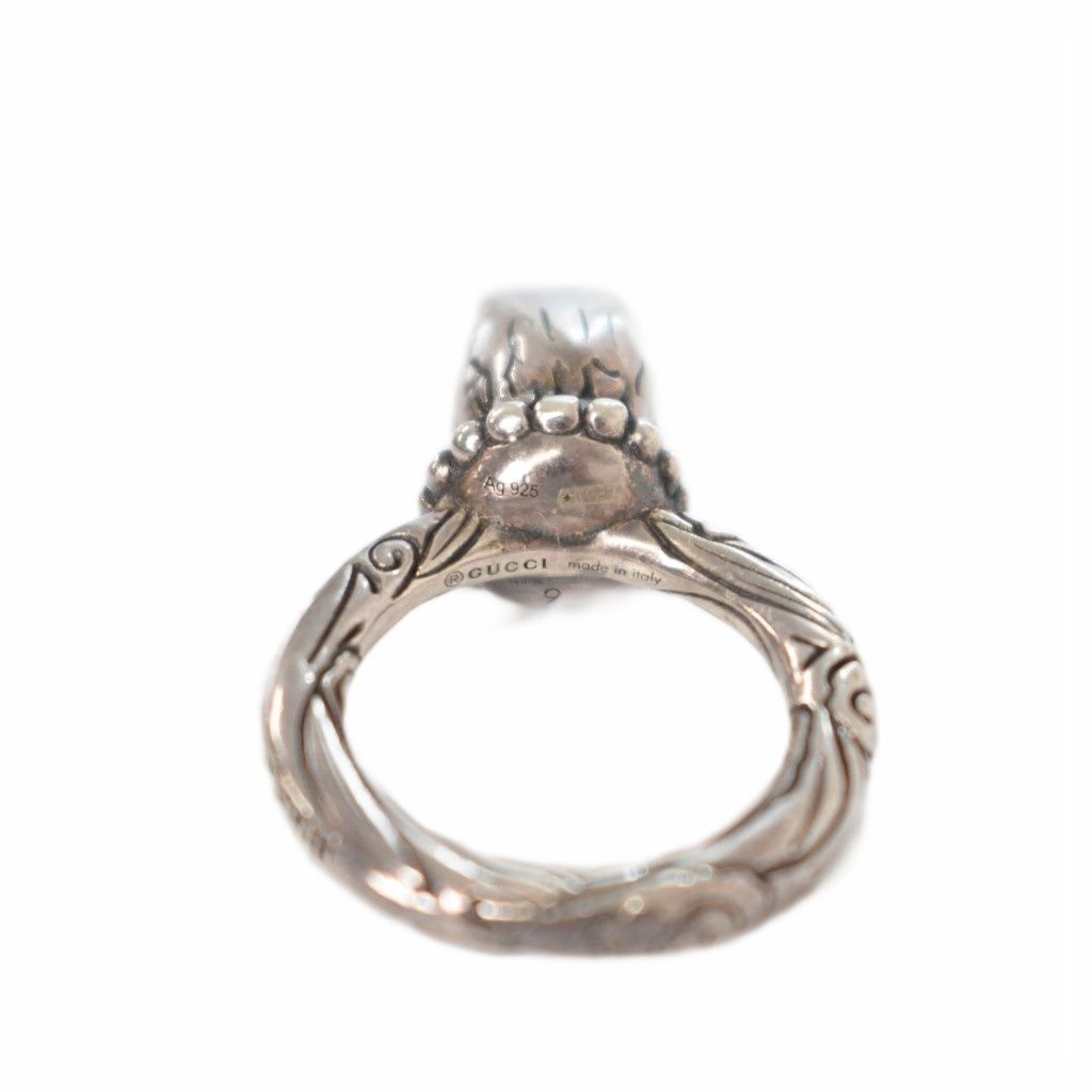 Gucci Anga Forest Eagle Ring 925 Silver — view 4