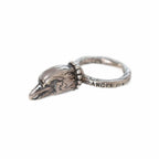 Gucci Anga Forest Eagle Ring 925 Silver